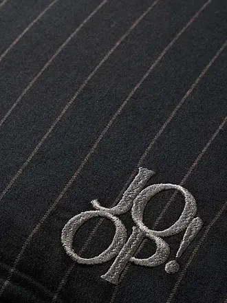 JOOP | Biancheria da letto in flanella 70x90cm/140x200cm SOFT STRIPES | schwarz